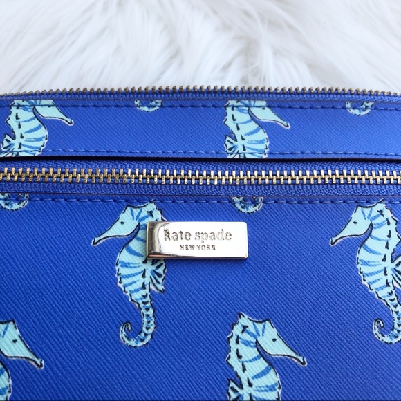 kate spade tinie liberty street seaponies wristlet - Picture 4 of 5